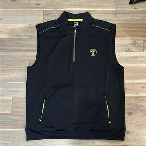 Cutter & Buck Black and Yellow Performance Vest